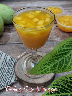 Foto resep Puding Susu Mangga