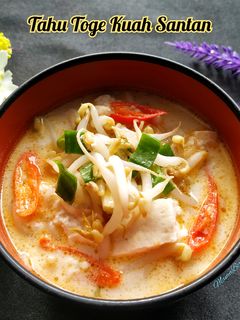 Foto resep Tahu Toge Kuah Santan