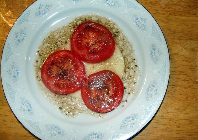 taisen's provolone cheese with balsamic vinaigrette