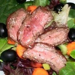A picture of Marinated steak flank.