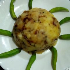 A picture of Yumm Mashed Potatoes (Allo ka BhartA).