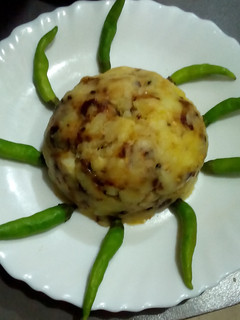 A picture of Yumm Mashed Potatoes (Allo ka BhartA).