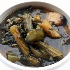 A picture of Preserved Mustard Green Stew / Vegan.