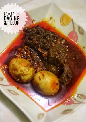 Foto resep Karih Daging dan Telur Banjar
