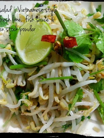 Easy Ways Prepare|Recipe} bean sprouts salad ~ Vietnamese style the Delicious