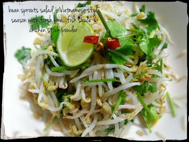 Easy Ways Prepare|Recipe} bean sprouts salad ~ Vietnamese style the Delicious