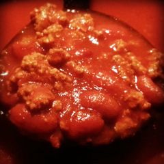 A picture of Turkey Chili.