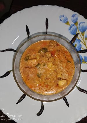 A picture of Mix vegetable.
