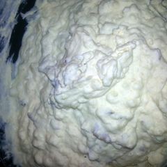 A picture of My famous crock pot mashed potatoes.