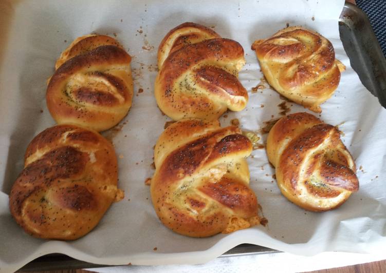 Simple Way to Prepare Homemade Jessalyn&#39;s Stuffed Pretzels