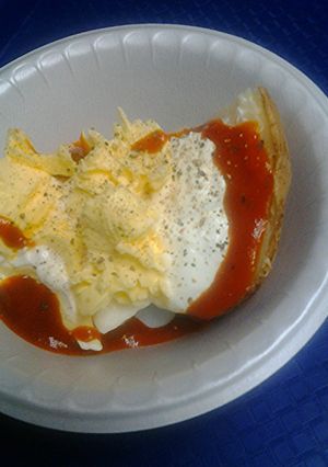 A picture of Heinz 57 potato.