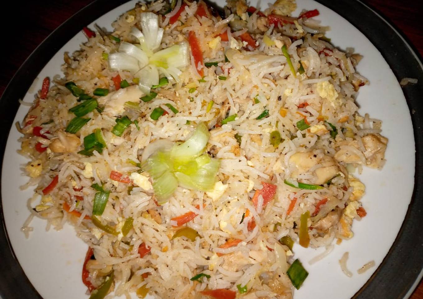 Restaurant style fried rice