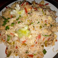 Restaurant style fried rice A picture of Restaurant style fried rice.