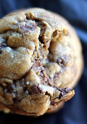 A picture of Nutella chocolate chip cookies.