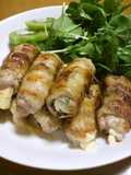 Pork and Pickled Plum Cheese Rolls