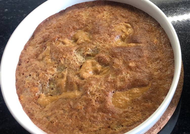 Easiest Way to Make Quick Bolo de banana com pasta de amendoim