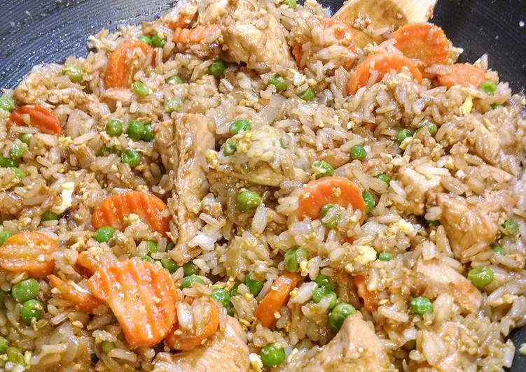 Easy Way to Cook Super Quick Chicken Fried Rice