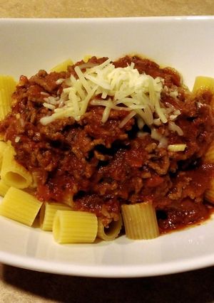A picture of My homemade pasta sauce.