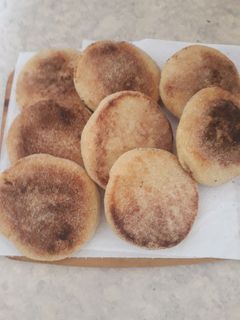 Une photo de Aujourd'hui pour le goûter harcha au fromage