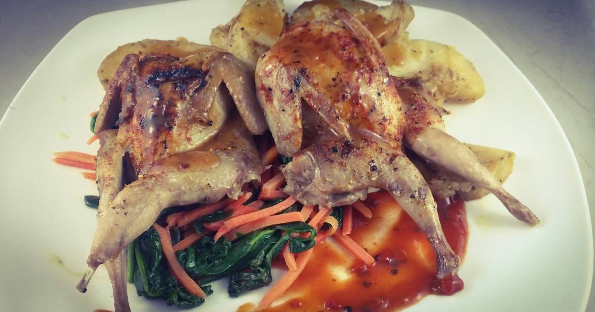 Cast Iron Quail Recipe by Roger Searle Cookpad