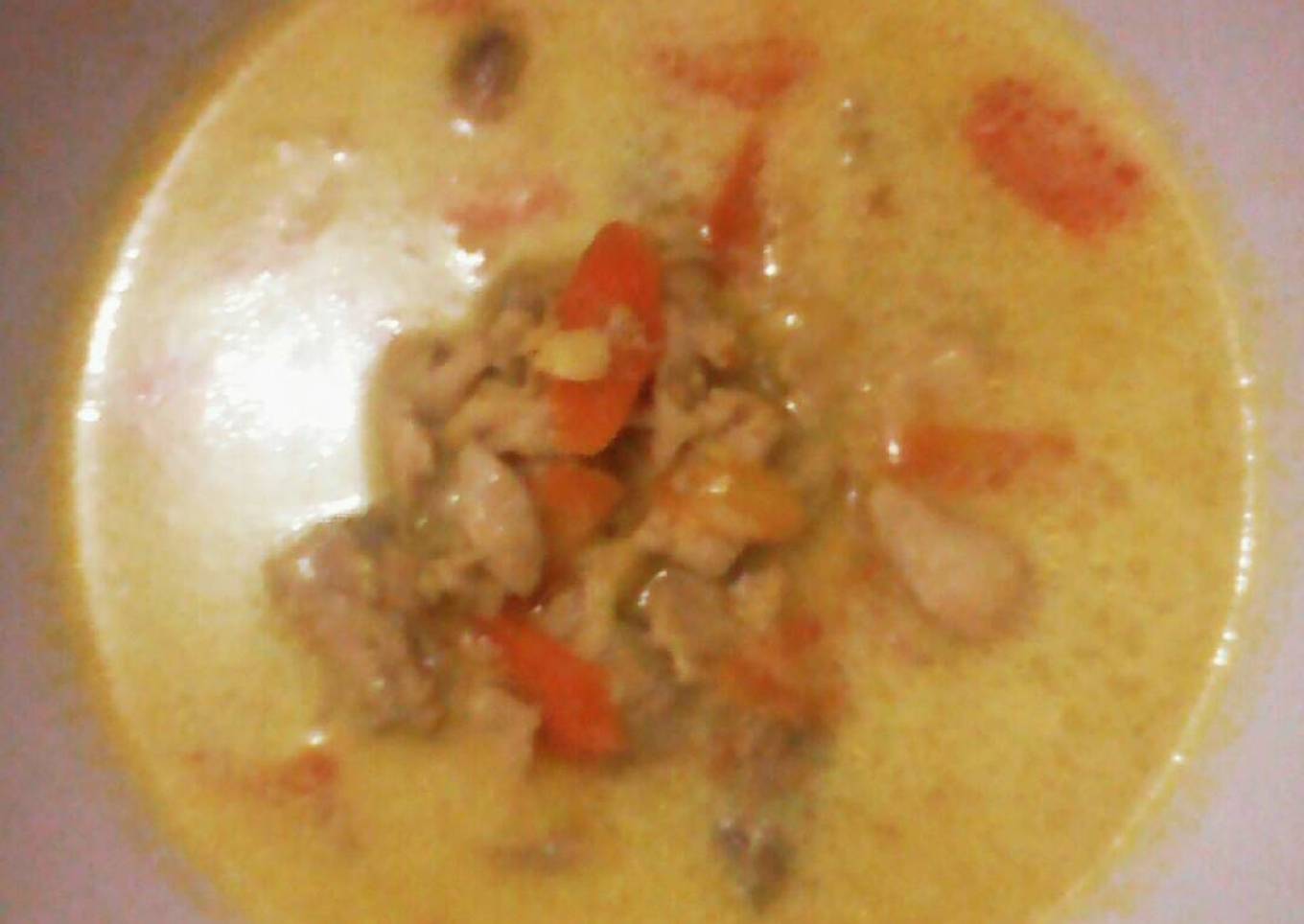 Soto Ayam Santan Wortel