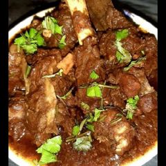 A picture of Mutton korma.