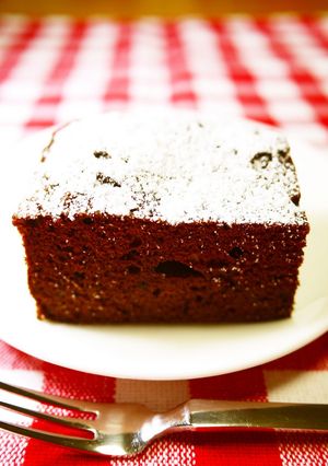 A picture of Easy Gâteau au Chocolat in the Microwave.