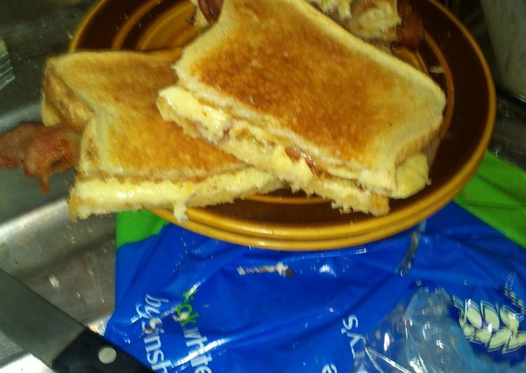 Easiest Way to Prepare Ultimate Cheese &amp; bacon toasty
