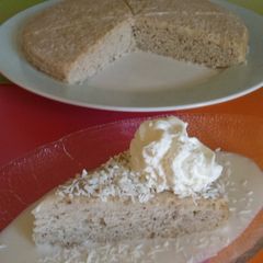 A picture of Vickys Tres Leche Cake, GF DF EF SF NF VG.