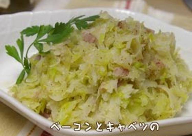 Lot's of Sautéed Cabbage with Nutmeg