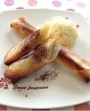 Grilled Banana Spring Rolls