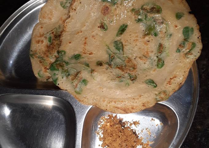 Step-by-Step Guide to Prepare Mario Batali Methi Paratha Dosa