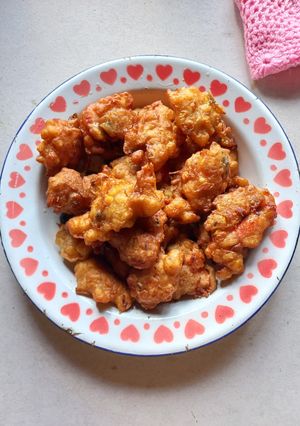 Foto resep Udang jagung goreng tepung
