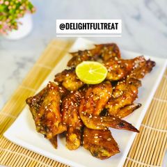 Grilled Bbq Chicken Wings A picture of Grilled Bbq Chicken Wings.