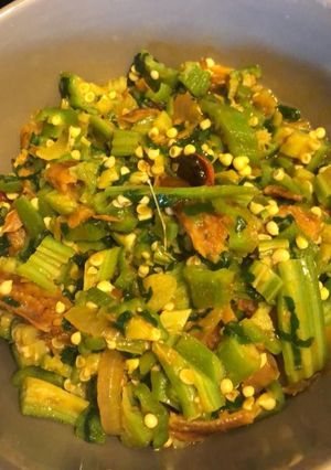 A picture of Oil Less Okro Soup.