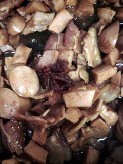 A picture of Chiplote bacon breakfast.