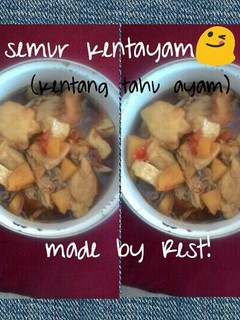 Foto resep Semur Kentayam (Kentang Tahu Ayam)
