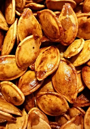 A picture of Sriracha Pumpkin Seeds.