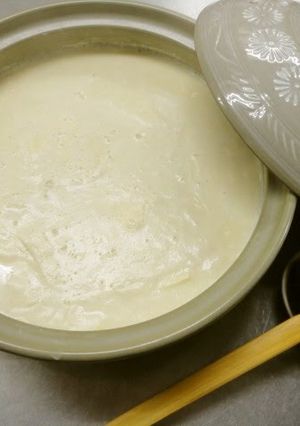 A picture of Easy & Healthy Yudofu with Soy Milk.