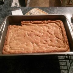A picture of Chocolate Chip Cookie Brownies.