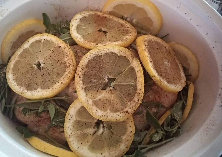 Recipe of Any-night-of-the-week Crockpot Lemon &amp; Herb Chicken W/Gravy