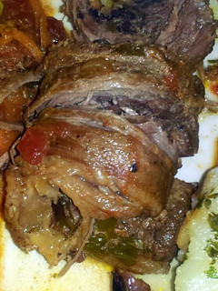 A picture of Sheree's Rouladen.
