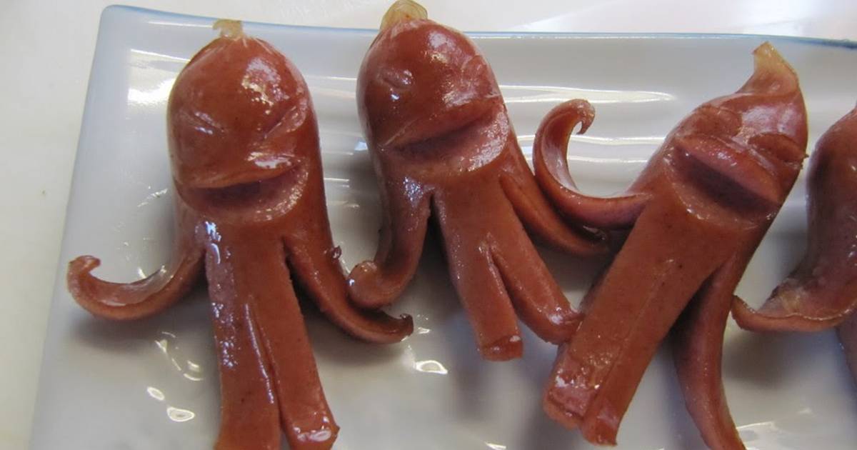 Laughing Sausage Aliens From Outer Space Recipe by cookpad.japan - Cookpad