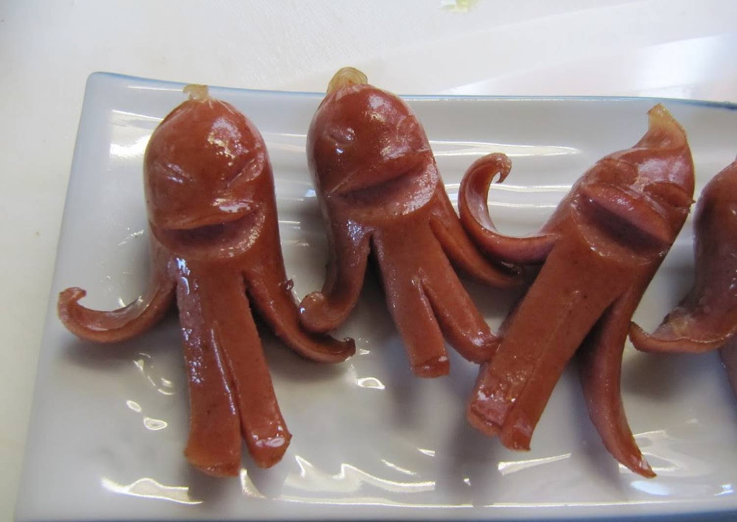 Laughing Sausage Aliens From Outer Space Recipe by cookpad.japan - Cookpad