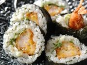 A picture of sushi roll