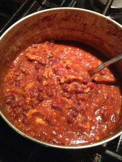 A picture of Vegetarian Chili.