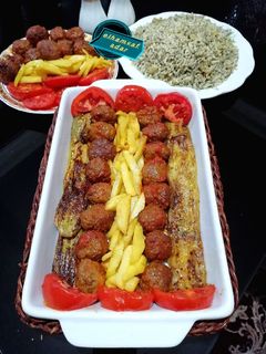 عکسی از دستور تاس کباب الهام پز