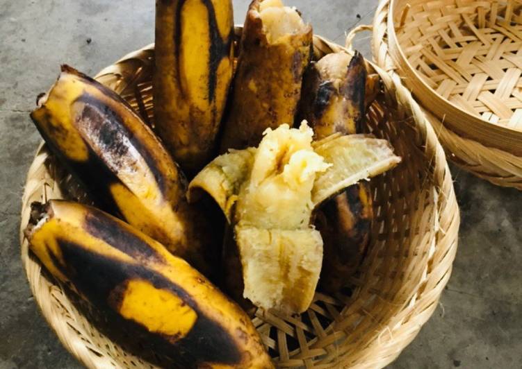 Resep Pisang Kukus 🍌 Anti Gagal