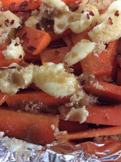 A picture of Maple glazed spicy carrots.