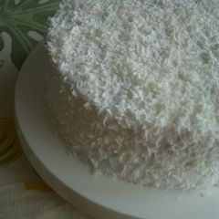 A picture of Hawaiian Coconut Cake.